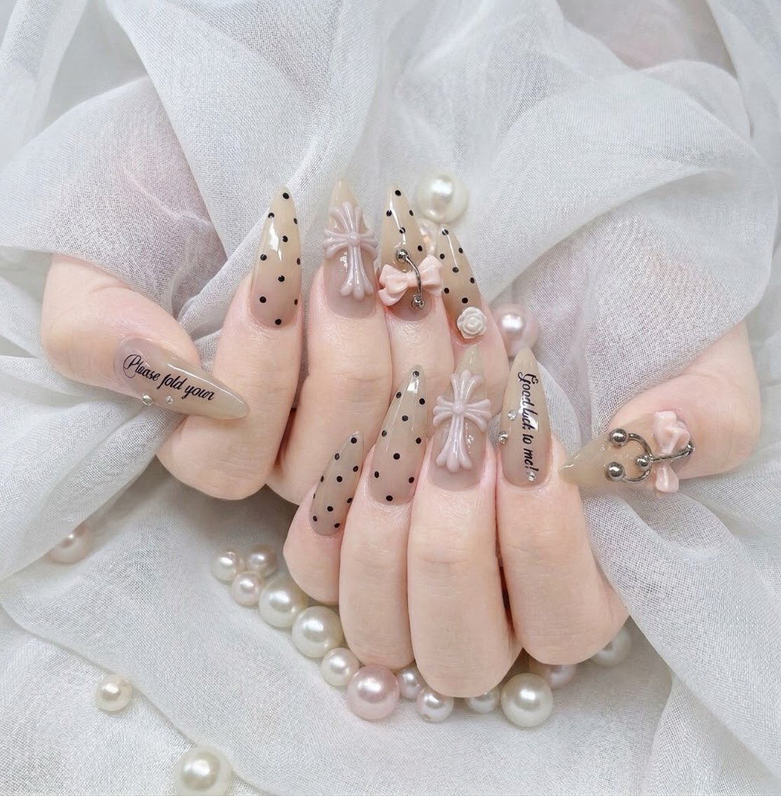 ロング 韓国風ヘア ロング ハンドネイル ハンドケア CHIBI NAIL SALON 船橋のネイルデザイン