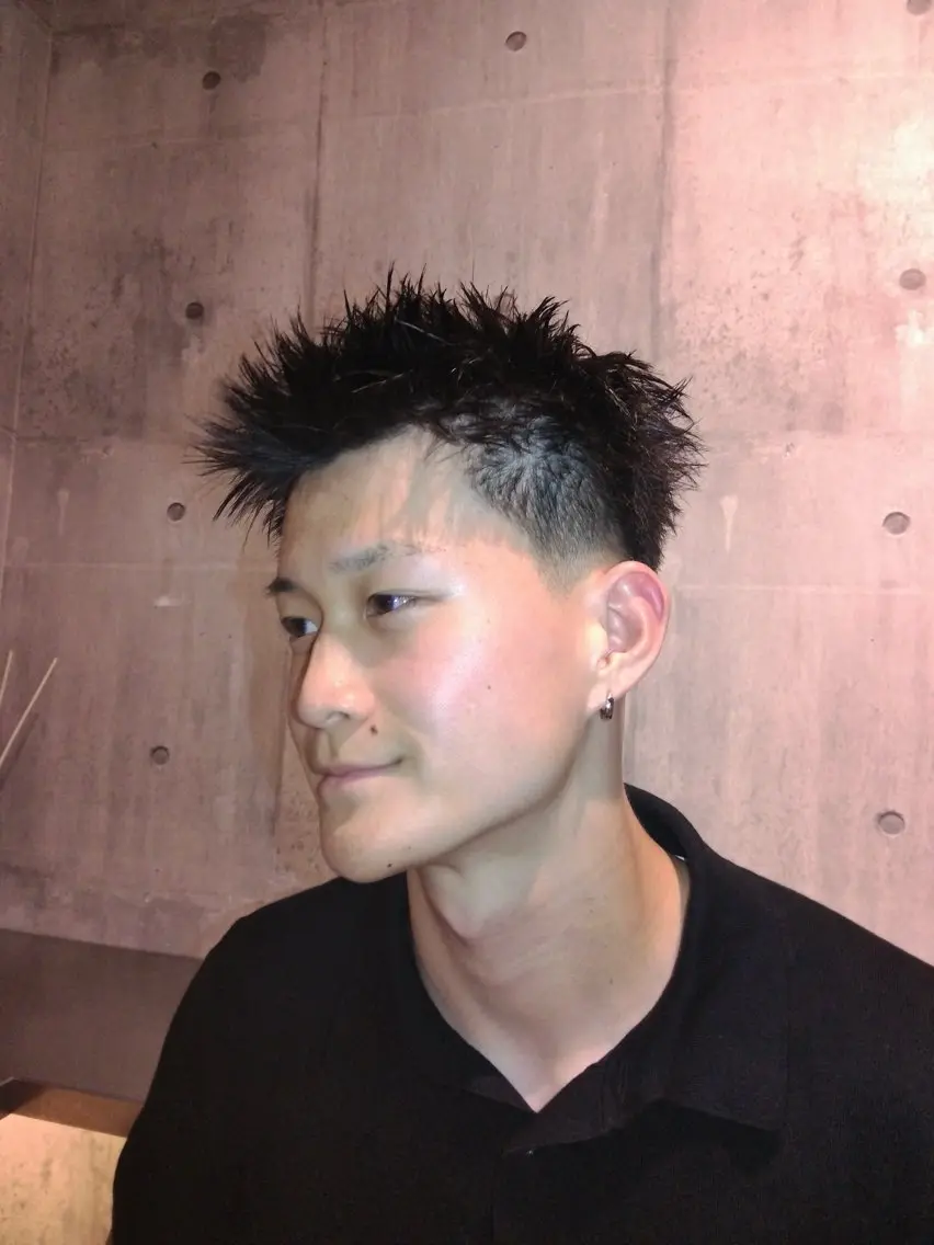 メンズ 窪田 力也のヘアスタイル