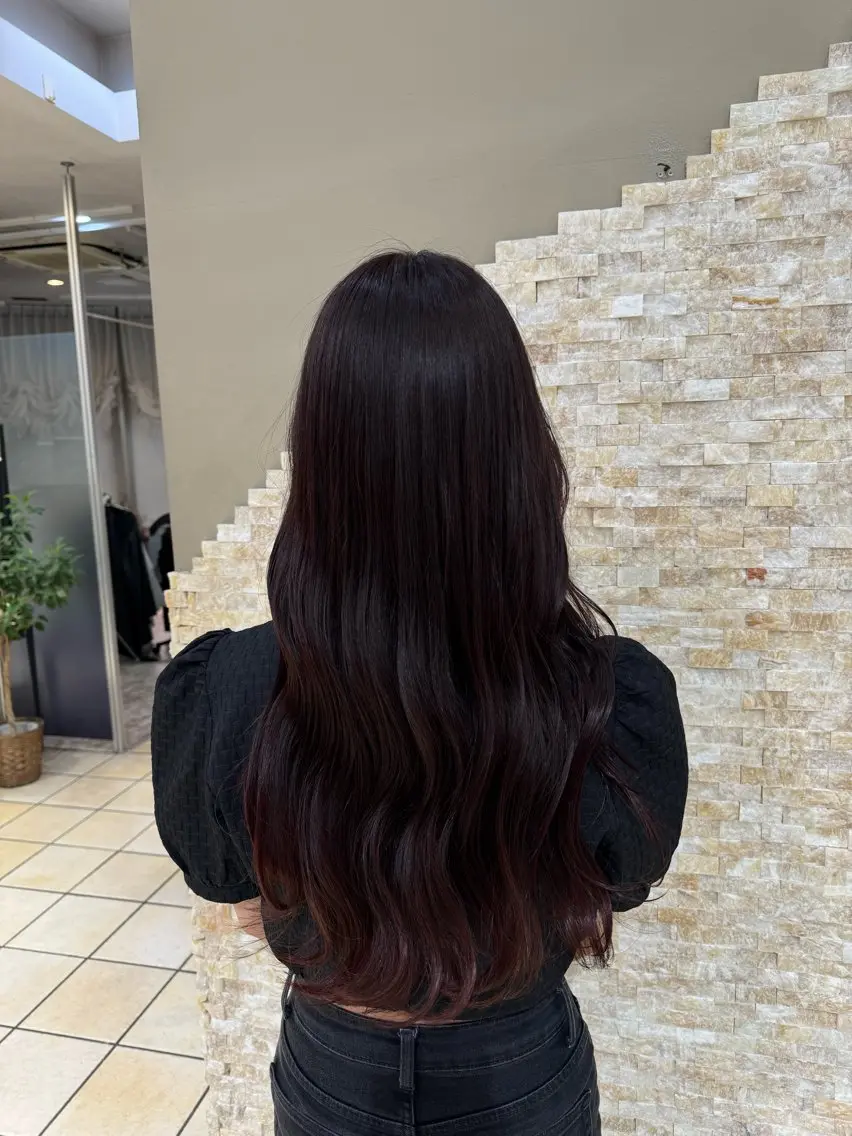 カラー ANKH CROSS ゆうかのヘアスタイル