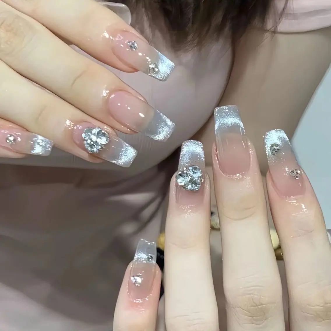 ネイル 韓国ネイル ワンホンネイル Kawaii _Nailのネイルデザイン