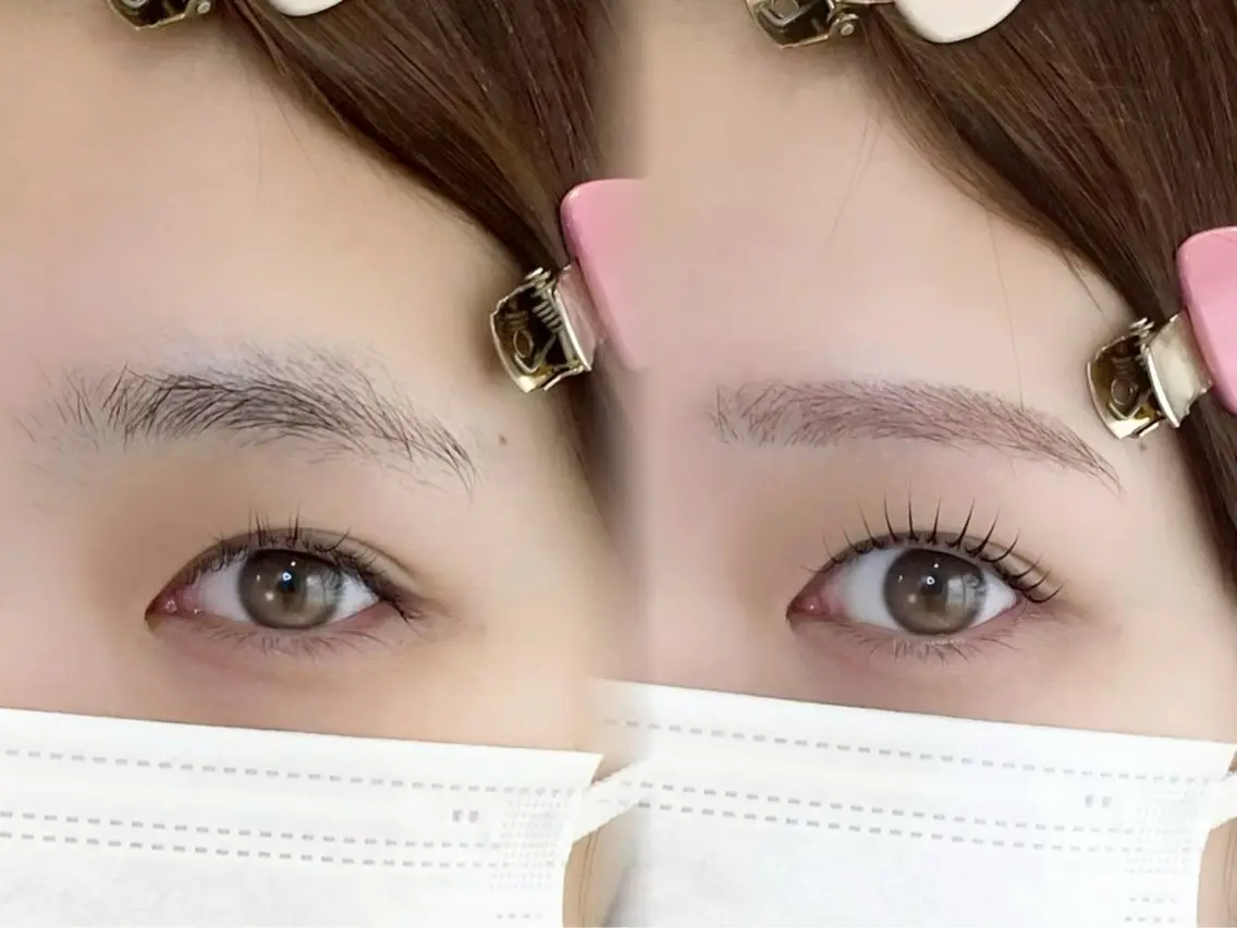 🍀毛量調整付き美眉スタイリング🍀の写真