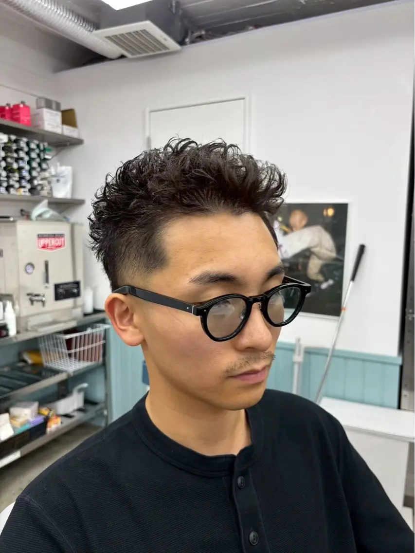 ショート メンズ 安部 大樹のヘアスタイル