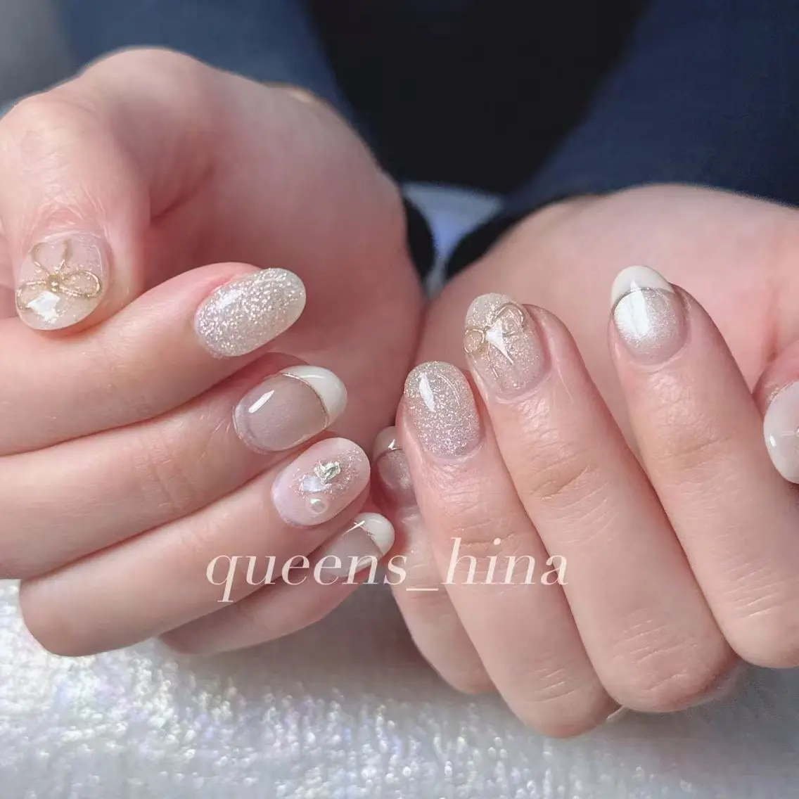 ネイル ハンドネイル Queen's ゆなのネイルデザイン