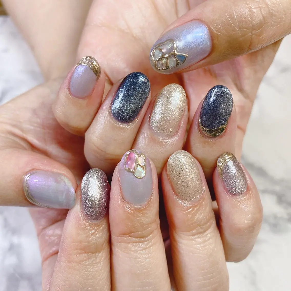 ネイル ハンドネイル ISHIHARA KANAのネイルデザイン