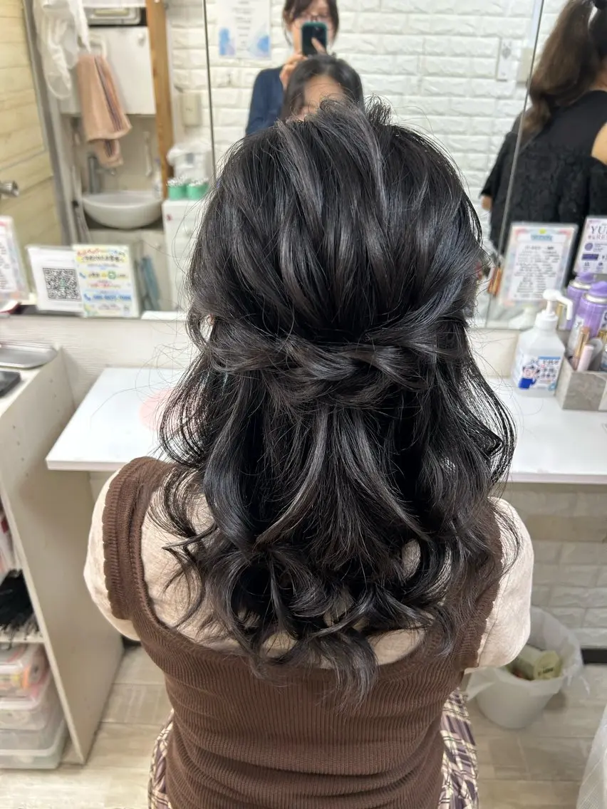 ヘアアレンジ へアセット/心斎橋 支持率No.1✨🌈のヘアスタイル