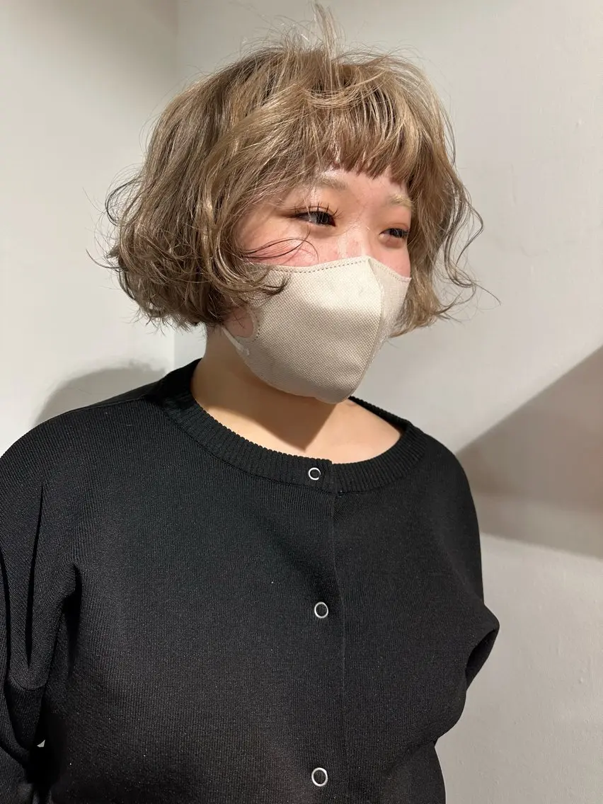 ⚡️カット+ケアブリーチデザインカラー+2stepトリートメント⚡️の写真