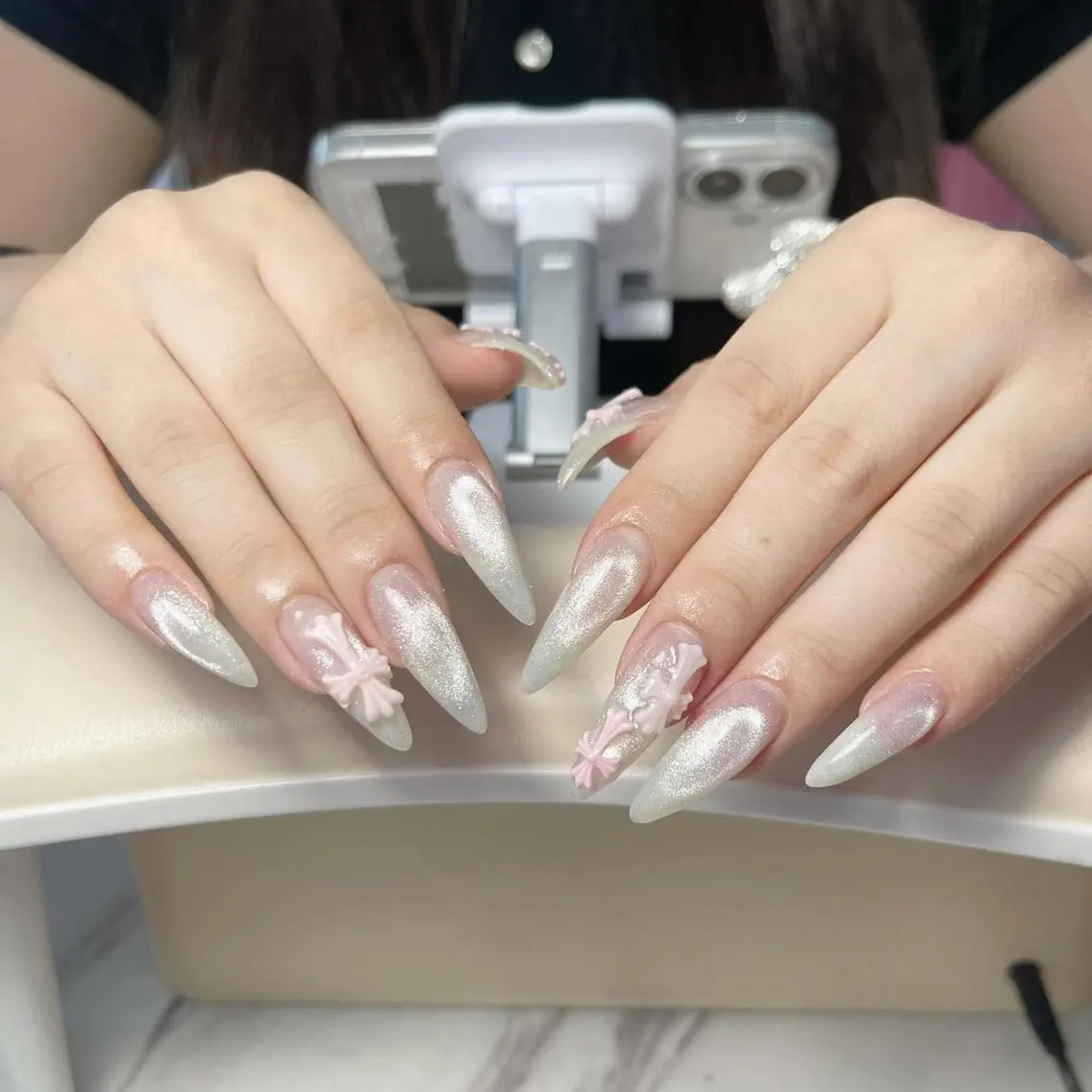 ネイル アートネイル チークネイル ドット フットネイル フレンチネイル ハンドネイル Mika Nails 心斎橋のネイルデザイン