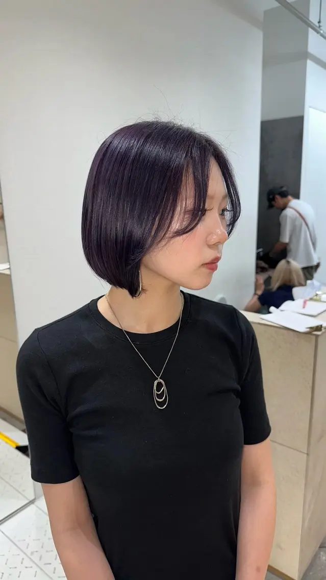 ショート カラー ヘアカラー トリートメント ブリーチ/ハイトーン ⚗️HARUKAのヘアスタイル