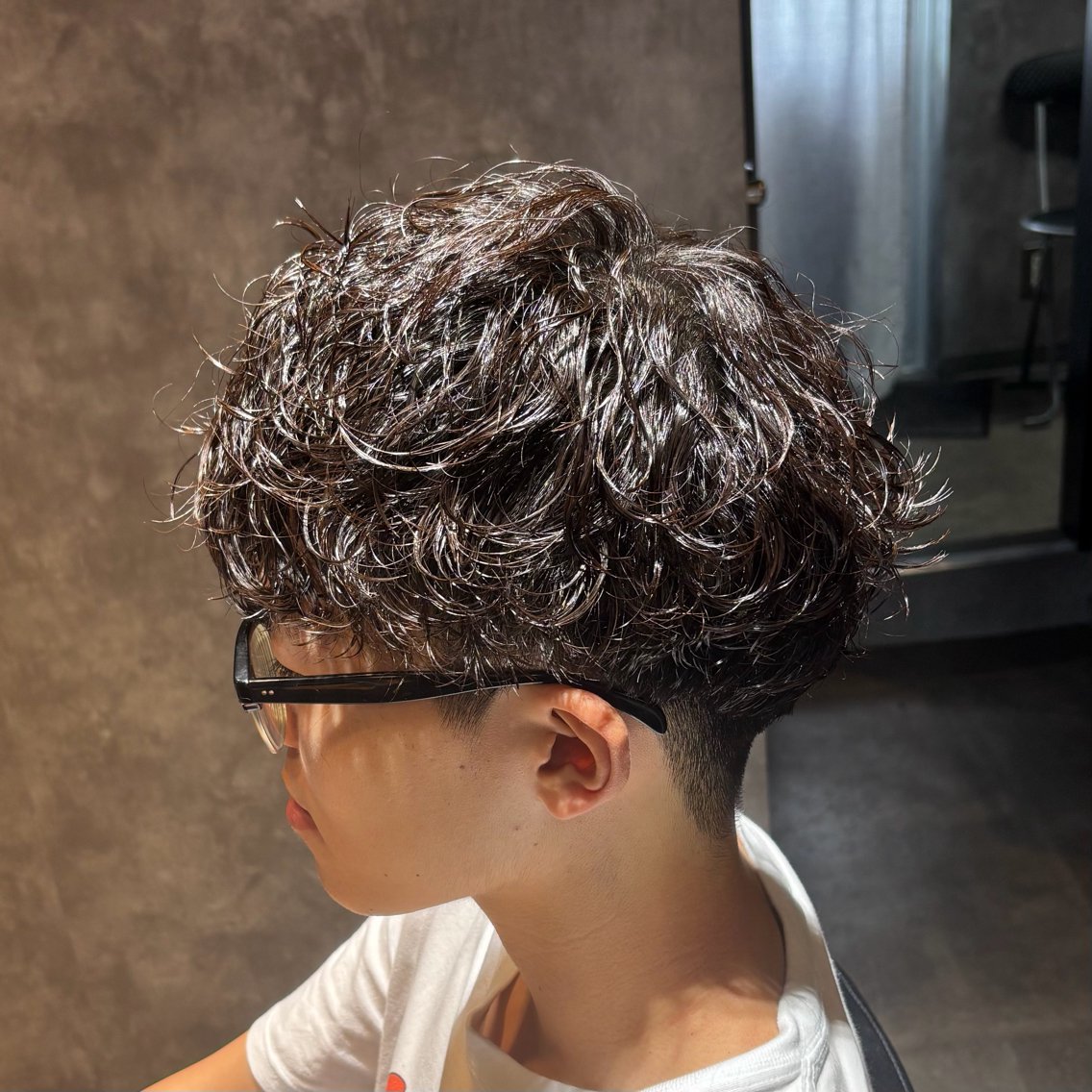 パーマ メンズ メンズパーマ 【シャドウパーマ】 メンズCHISAKIのヘアスタイル