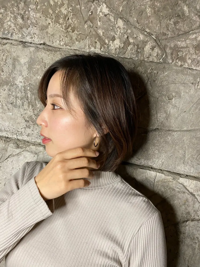 ショート カラー ショートヘア ヘアーサロン アルカンシエルのヘアスタイル