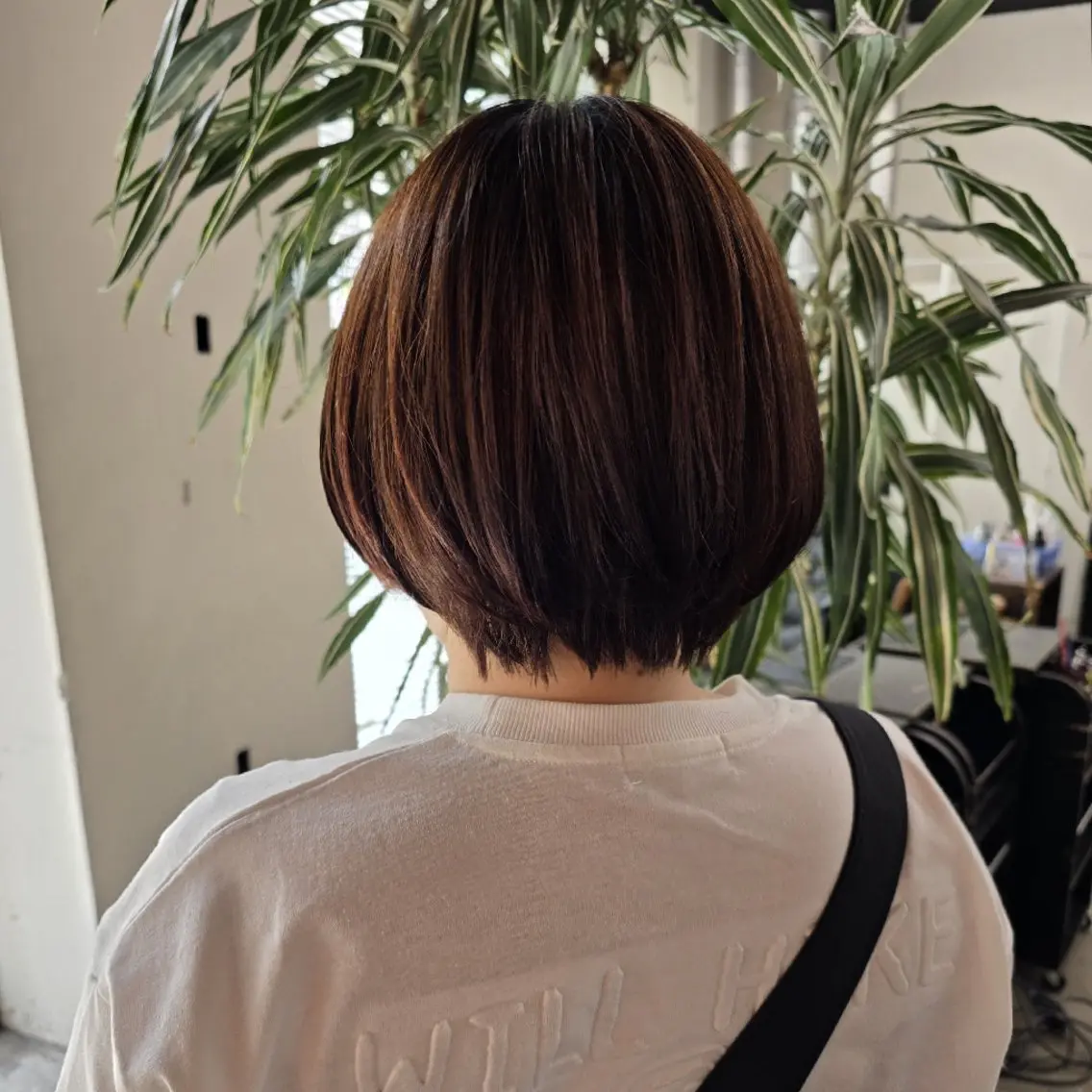 カラー ショート ヘアカラー ハヤシ マユ ✂ 府中美容室のヘアスタイル