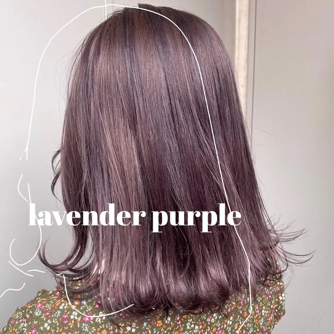 ミディアム カラー ヘアアレンジ 赤味消し.髪質改善 🌿𝘠𝘜𝘙𝘐のヘアスタイル