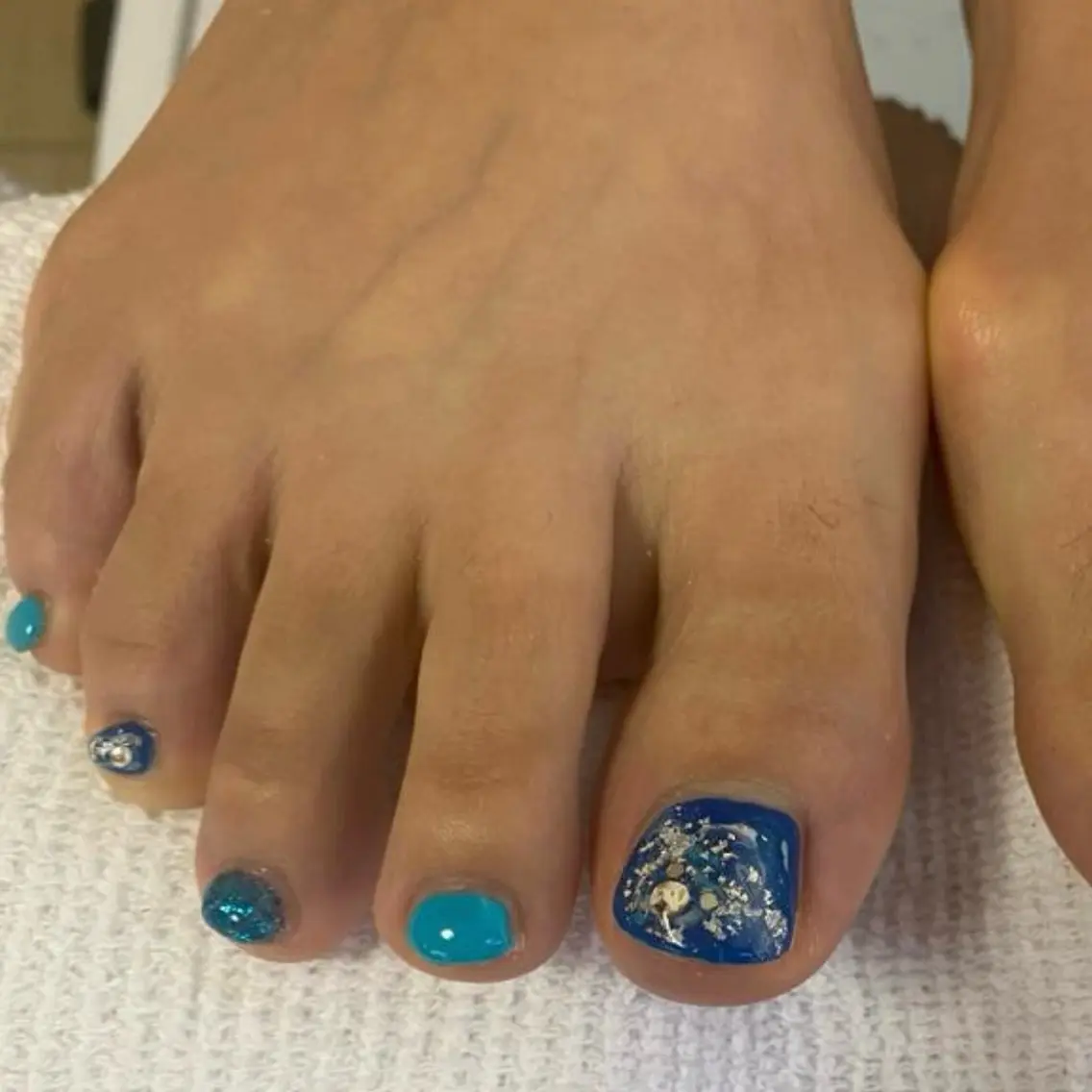 特定デザインネイルの写真
