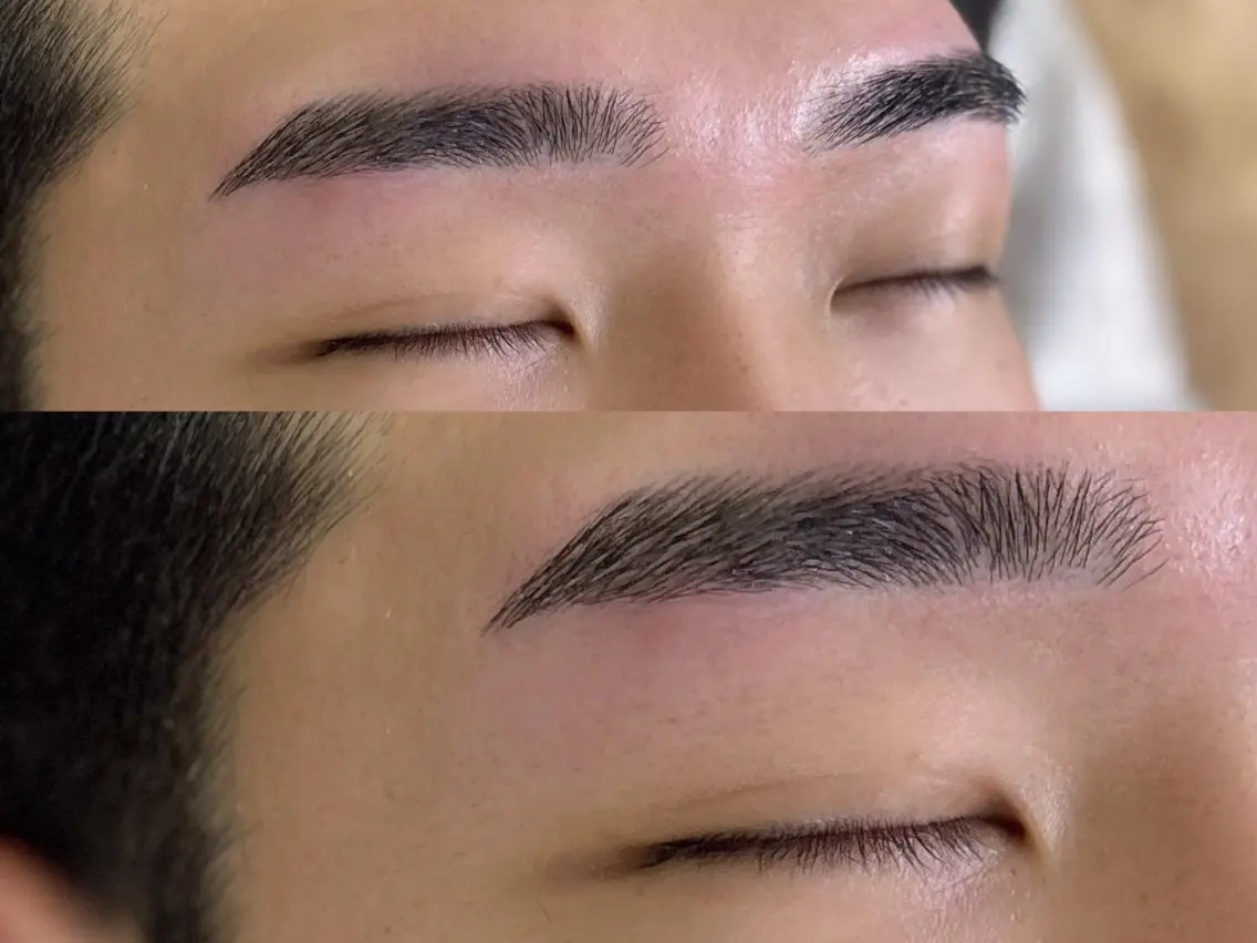 似合わせアイブロウ（ワックス脱毛）の写真