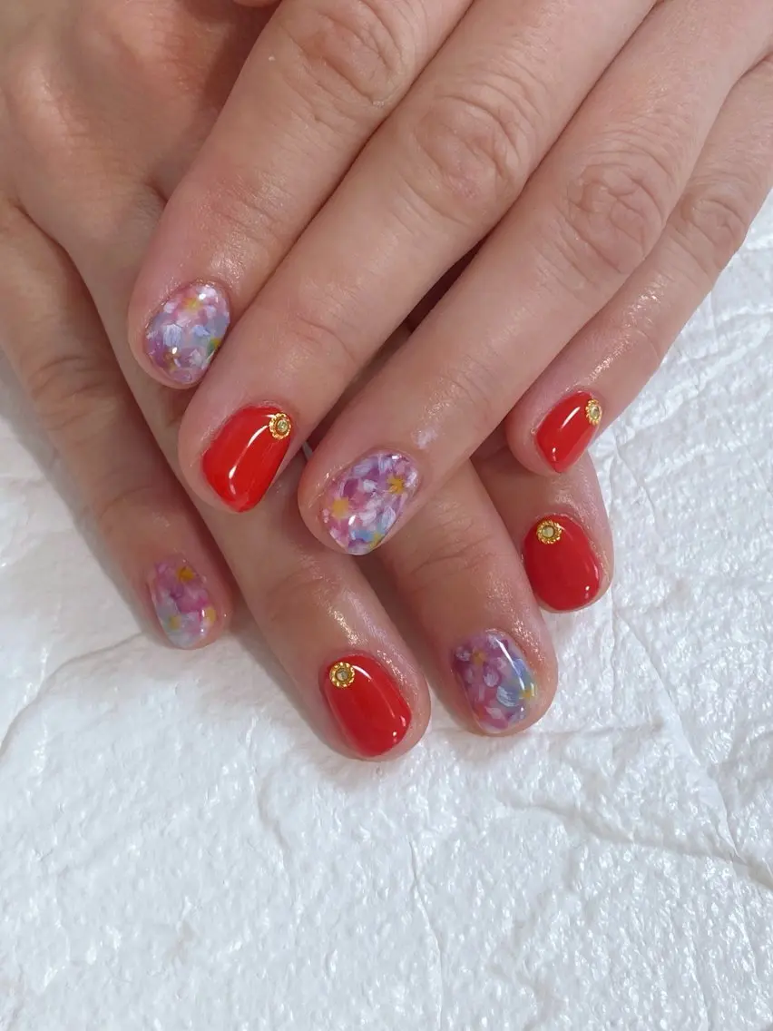 ネイル ハンドネイル 7e. Nailのネイルデザイン