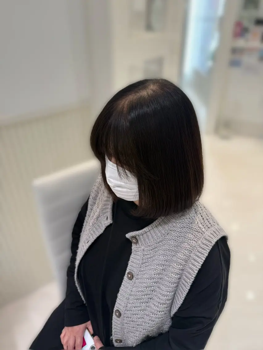 ショート ボブ 顔周りカット カット sakura 🌷のヘアスタイル