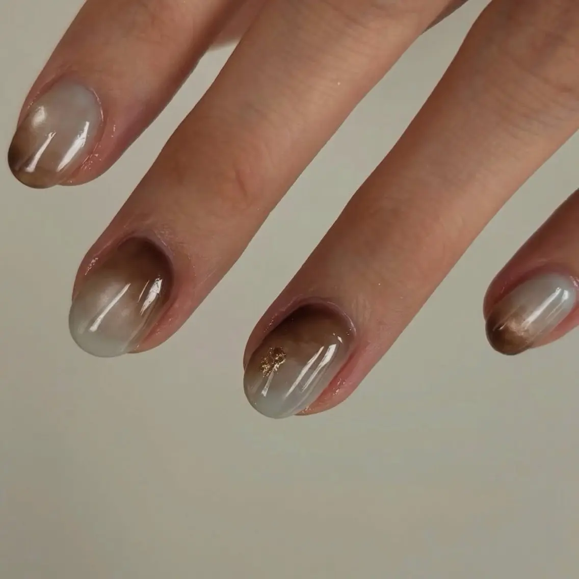 ネイル ニュアンスネイル ショートネイル ハンドネイル nail salon linoのネイルデザイン