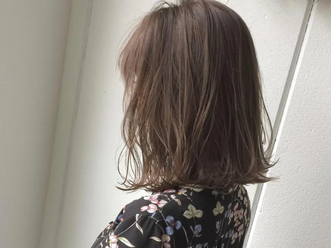ミディアム カラー ヘアアレンジ 【公式】amble luxe池袋東口🩷のヘアスタイル