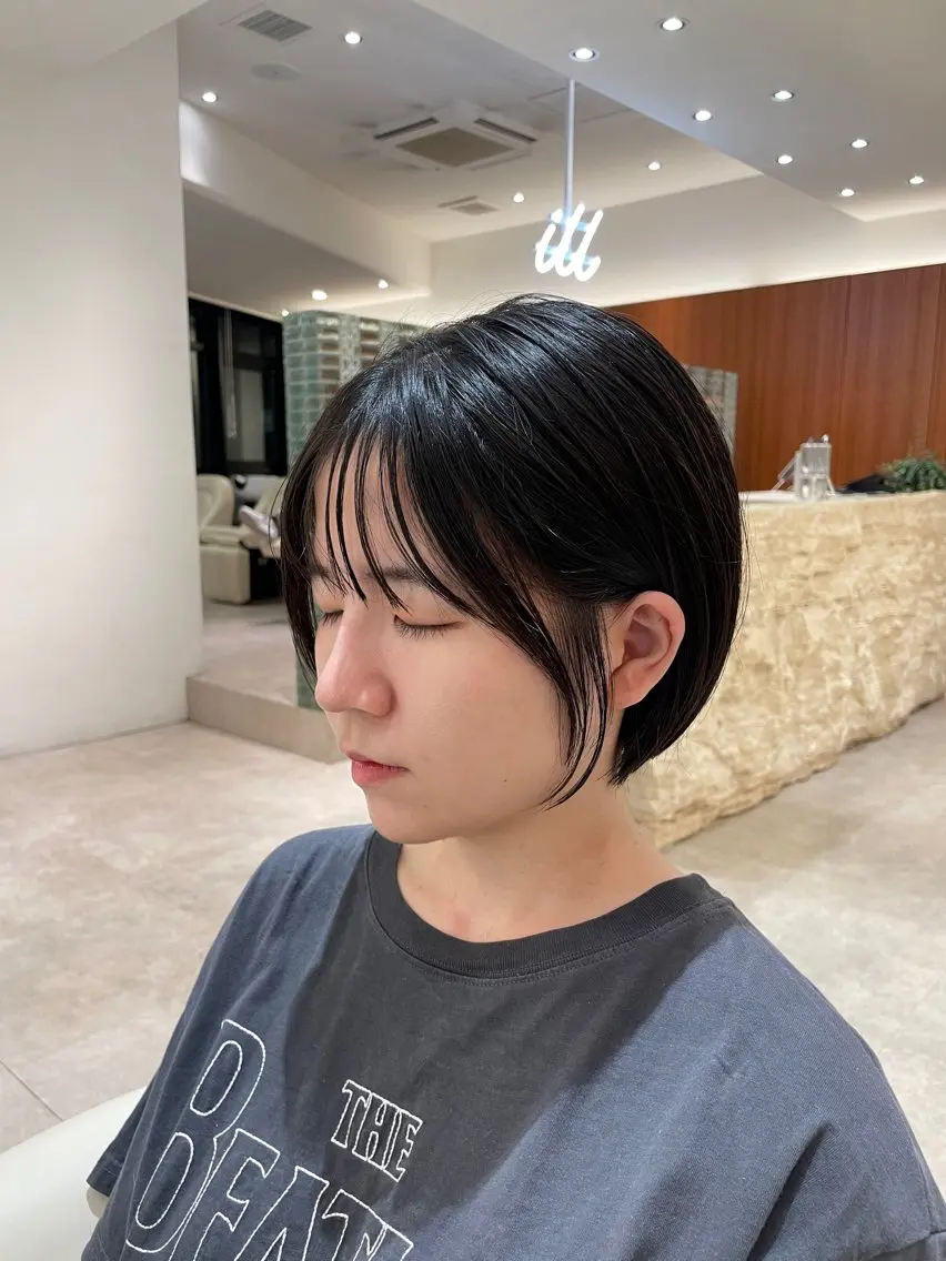 ショート カラー 【渋谷】ボブ・ レイヤーボブ特化✂︎のヘアスタイル