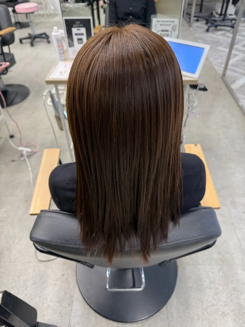 ミディアム ヘアカラー ハイトーン/レイヤー ARISA🐺⚡️のヘアスタイル