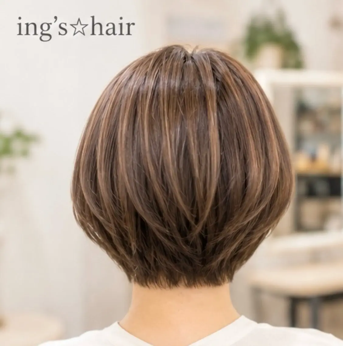 ショート ing's・hair イングス・ヘアーのヘアスタイル