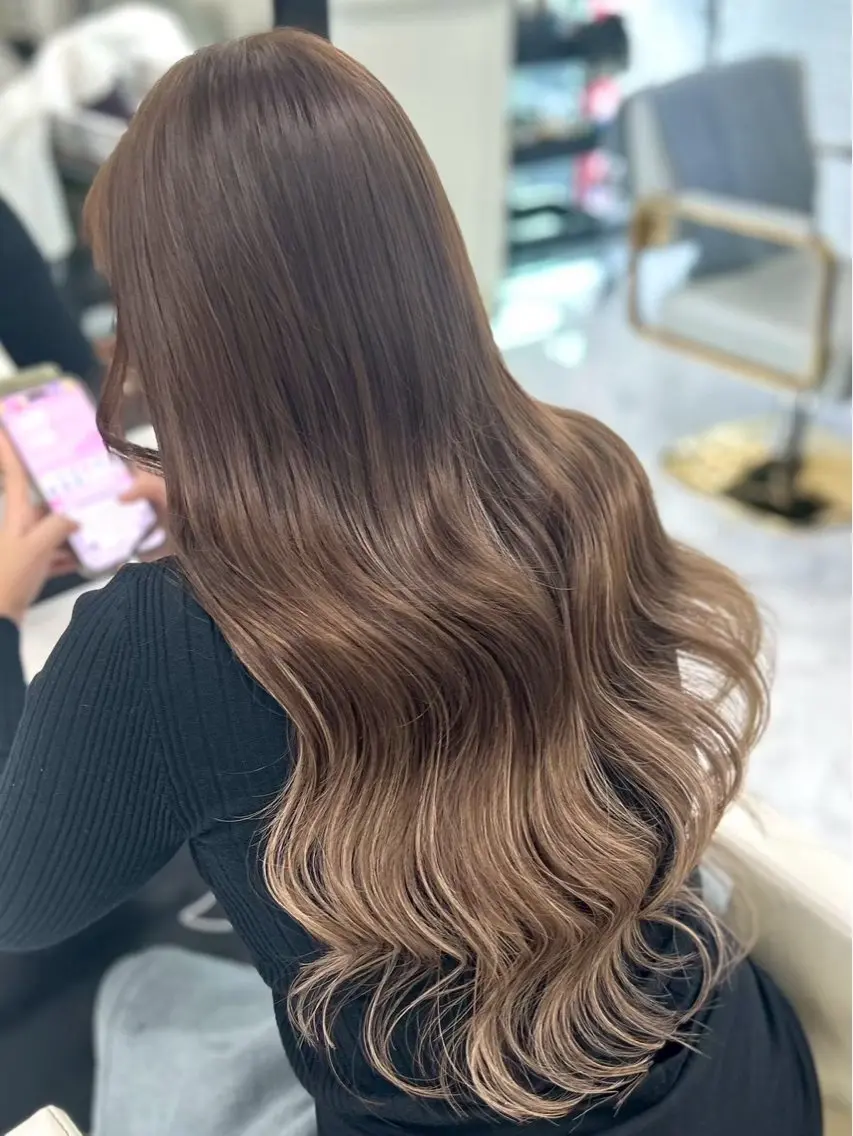 ヘアカラー ブリーチ/カラー🎨 ゆーなのヘアスタイル