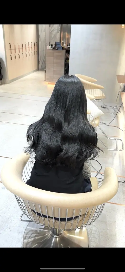 ロング 髪質改善 カット ヘアカラー 縮毛矯正 トリートメント 🫧髪質改善🤍丁寧 で好評🫧/MAKIのヘアスタイル