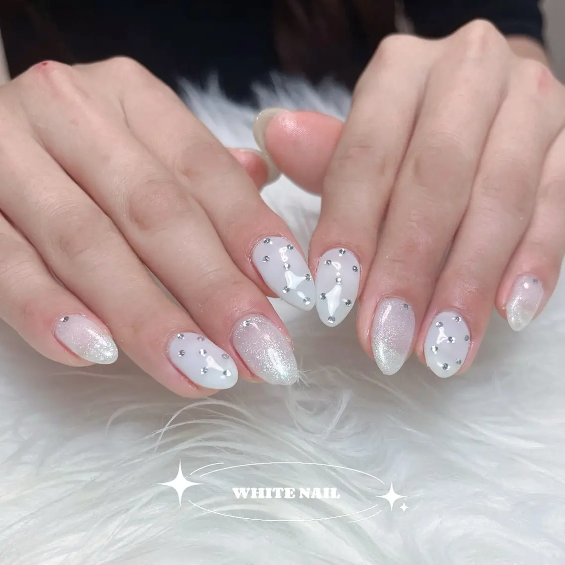 ネイル ハンドケア WHITE nail 栄店のネイルデザイン
