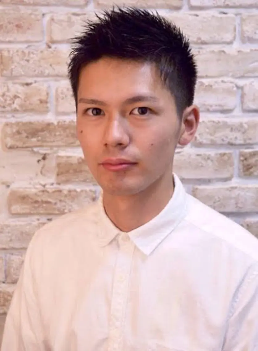 ショート メンズ 杉野 凜のヘアスタイル