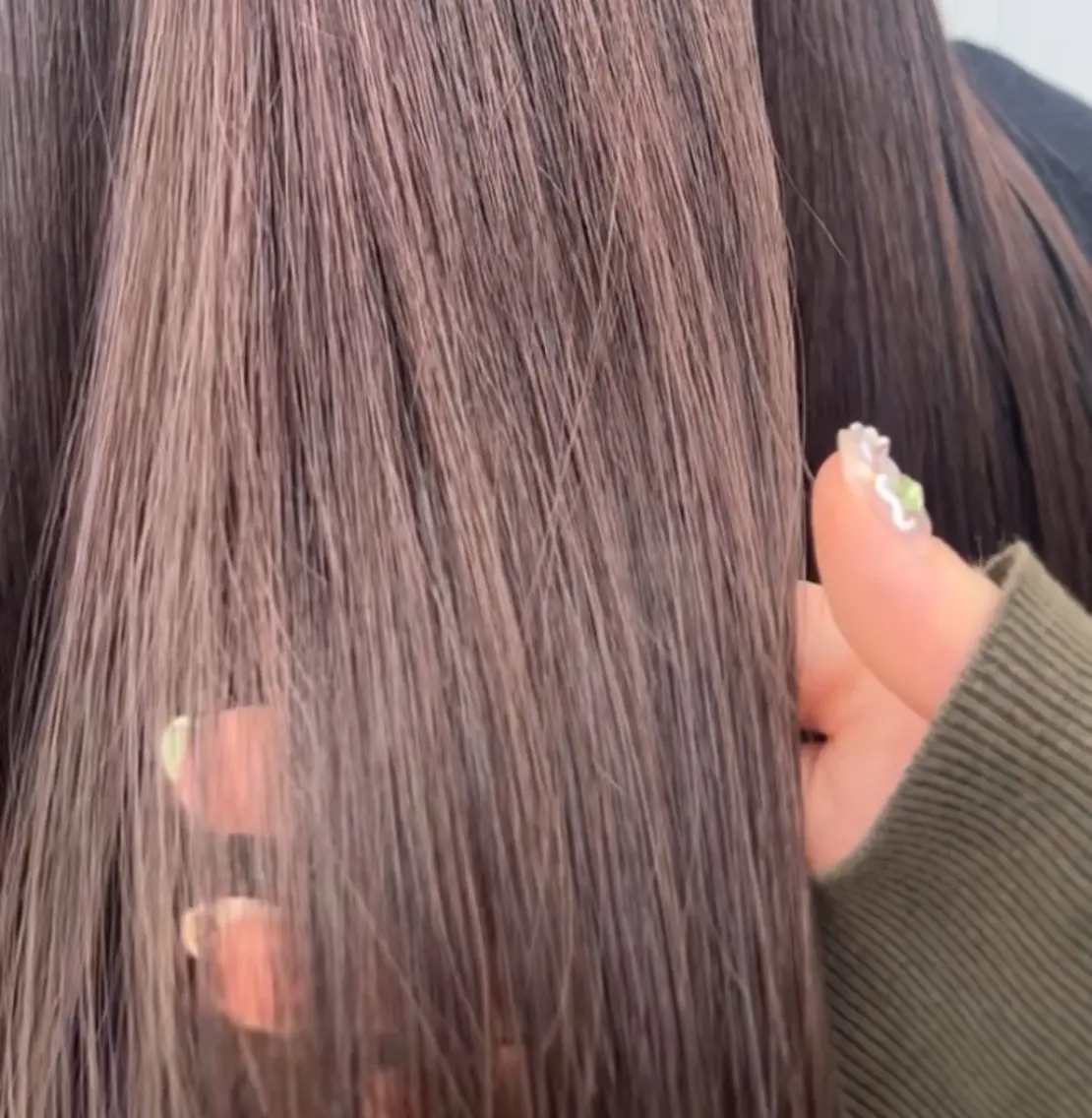 カラー ブラウンカラー 水田 芹七のヘアスタイル