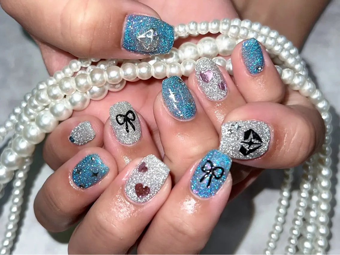 ネイル フラッシュネイル ハンドネイル Nail Salon Lianのネイルデザイン