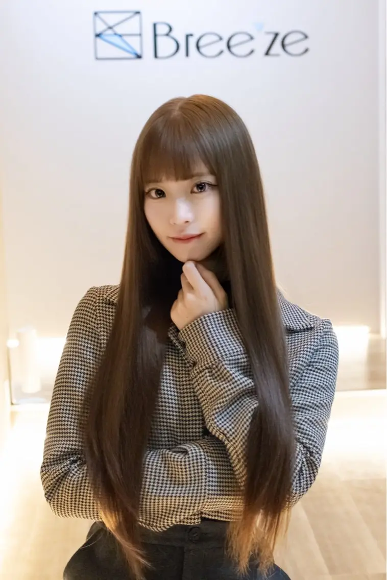 ロング カラー カット ヘアカラー 原宿完全個室 艶カラー/ヒロトのヘアスタイル