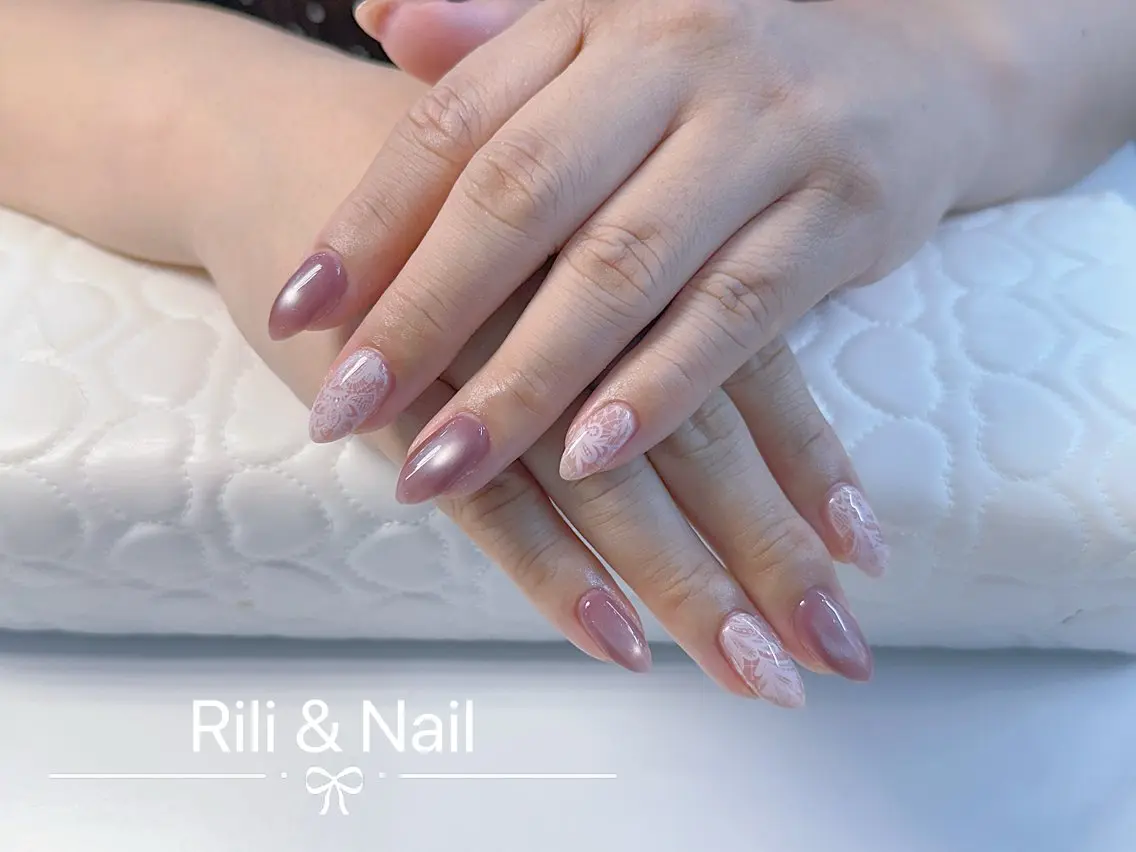 ネイル ハンドネイル Rili🌸Nail かなのネイルデザイン