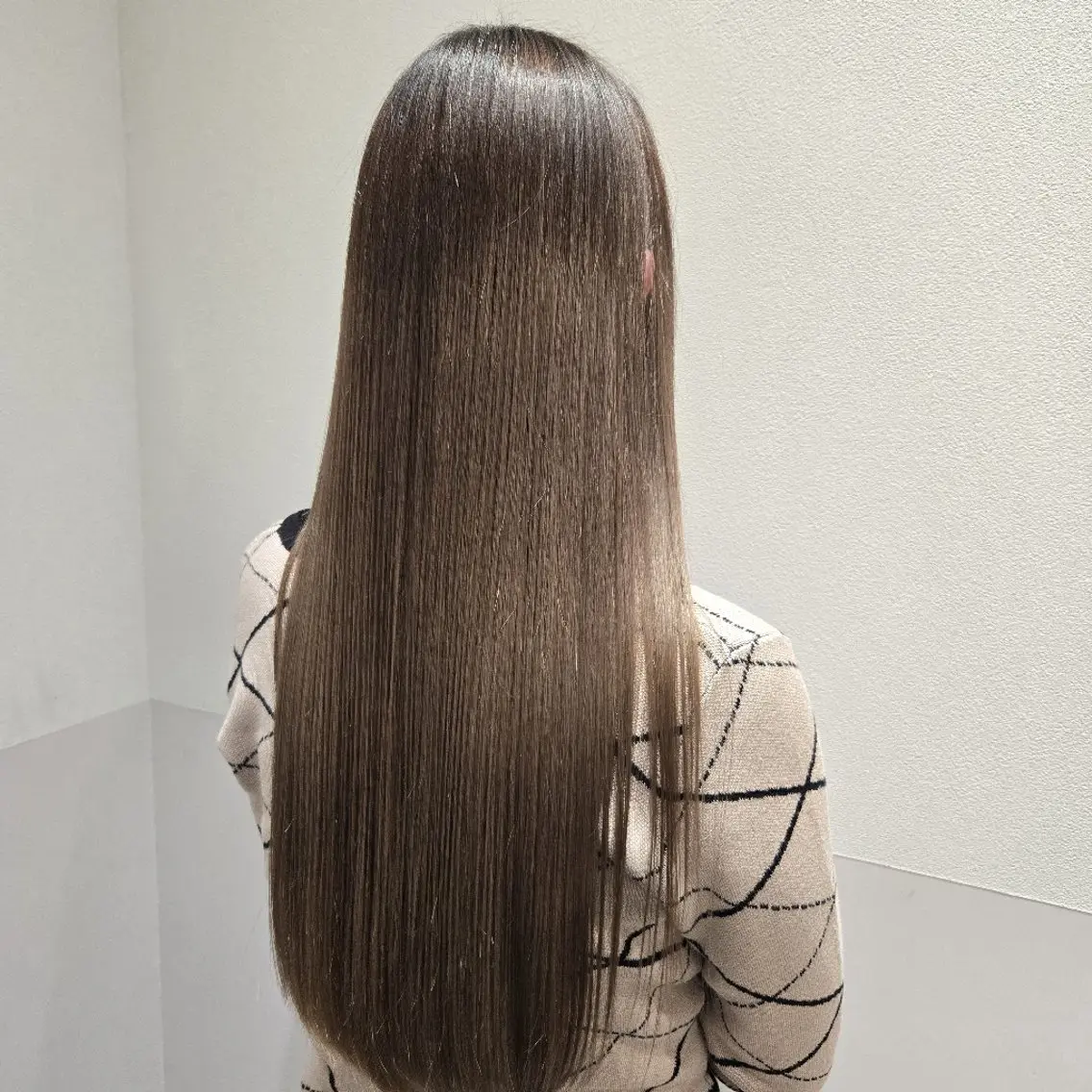 【髪質改善】👱♀️ブリーチ or ブリーチ無し髪質改善ダブルカラー+最高級シナジートリートメントの写真