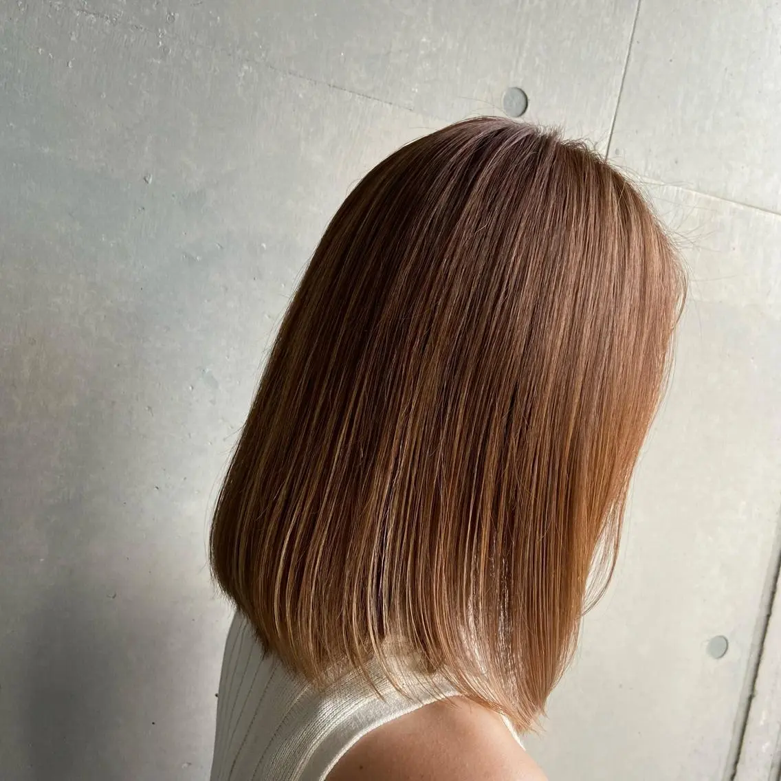 ミディアム カラー アッシュ ハイライトカラー バイオレットカラー ハイライト 💜推しインナー カラー/菊池柊真💜のヘアスタイル