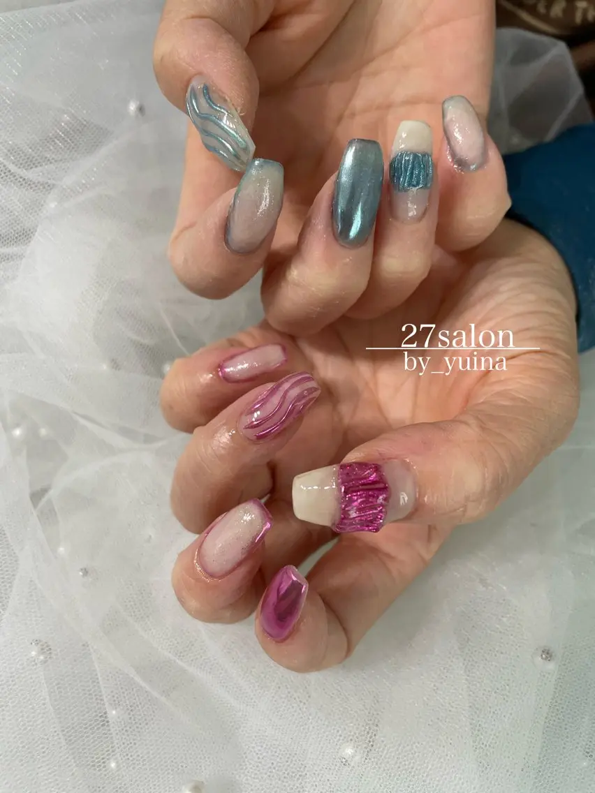 ネイル ハンドネイル 27salon yuinaのネイルデザイン