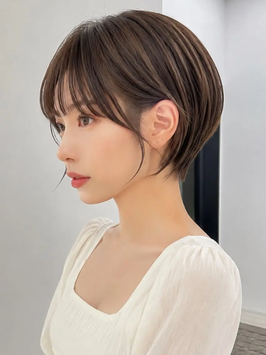 【🫧有名美容師監修🫧】ショートカット+最高級ケラチントリートメント✂️✨の写真