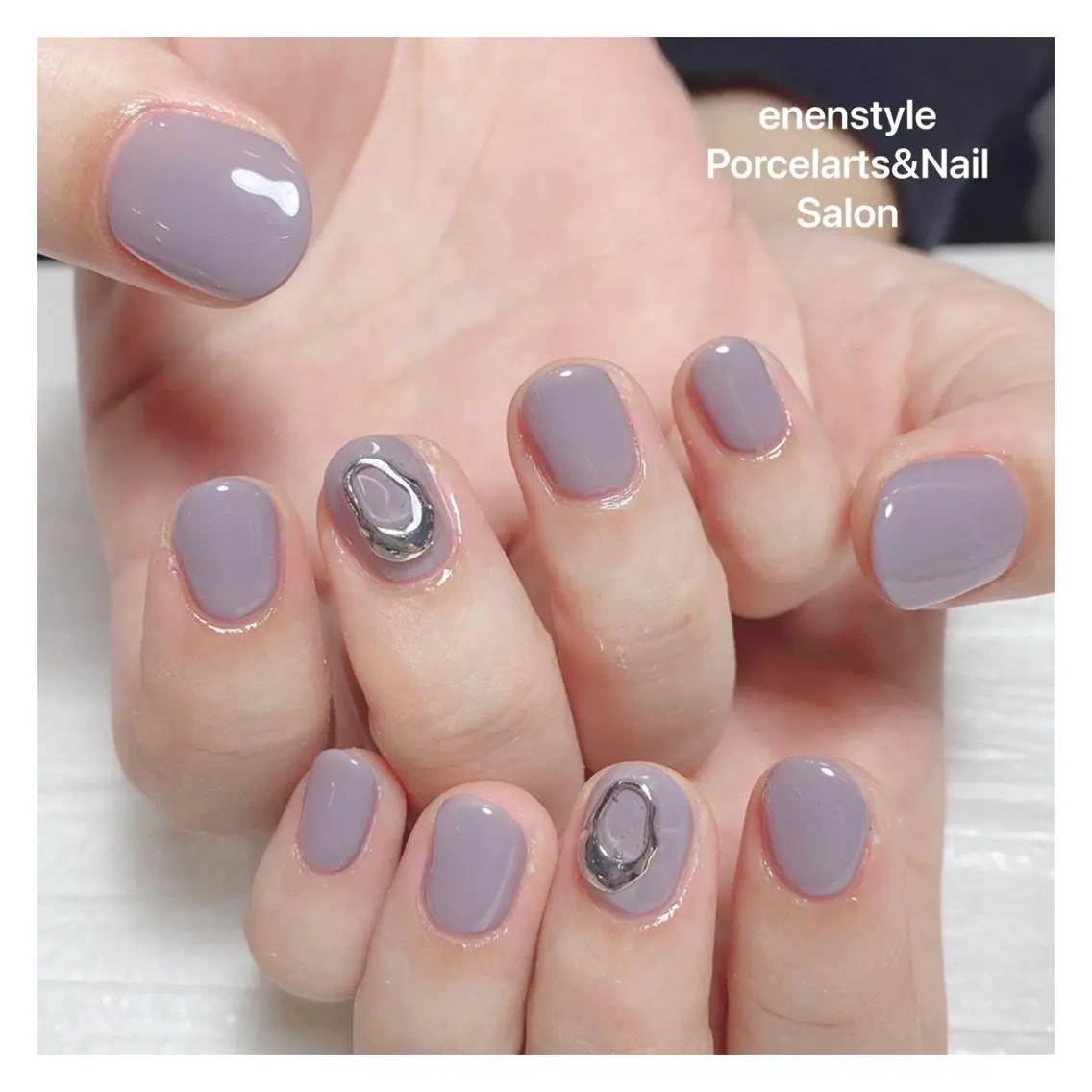 ショート ネイル 🐾enen style 🐾のネイルデザイン