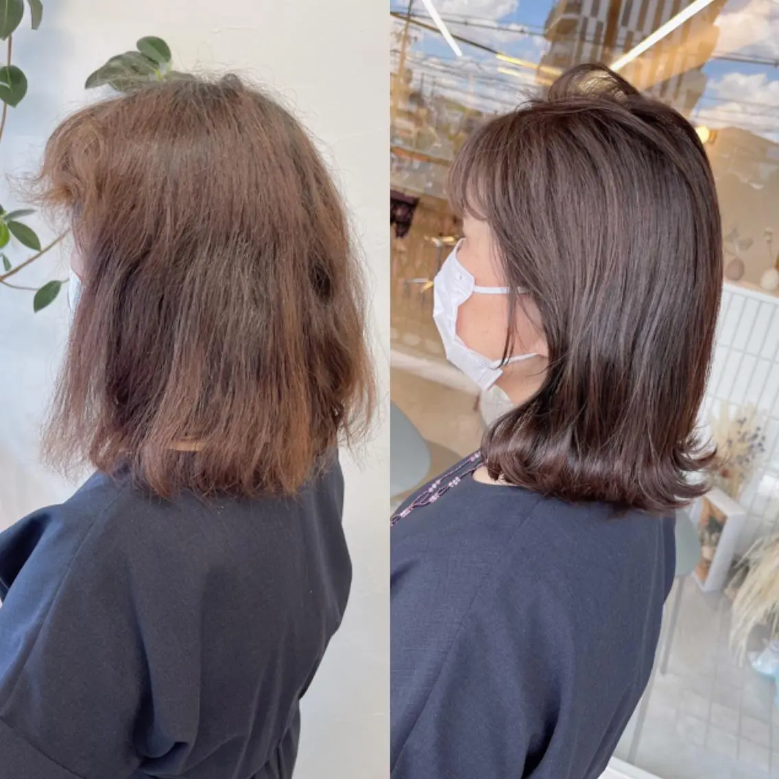 ”白髪は染めずに活かす”脱白髪染めカラーの写真