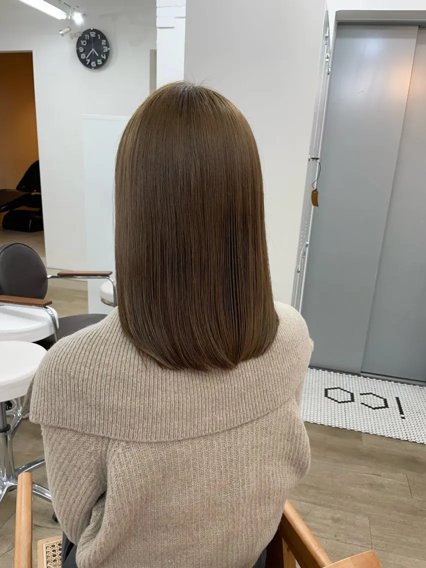 ミディアム トリートメント ✨髪質改善✨原宿 えのもと　はなのヘアスタイル