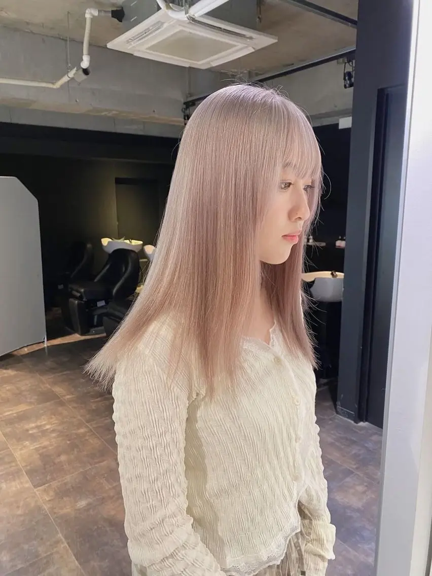 ミディアム Lia布施店 hinataのヘアスタイル