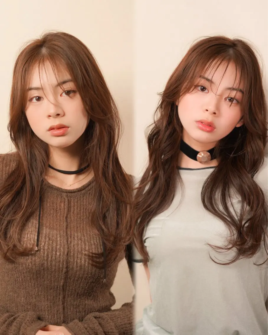 ロング カラー くびれヘア ロング カット ヘアカラー トリートメント 骨格診断/似合わせ カットあさみななこのその他イメージ