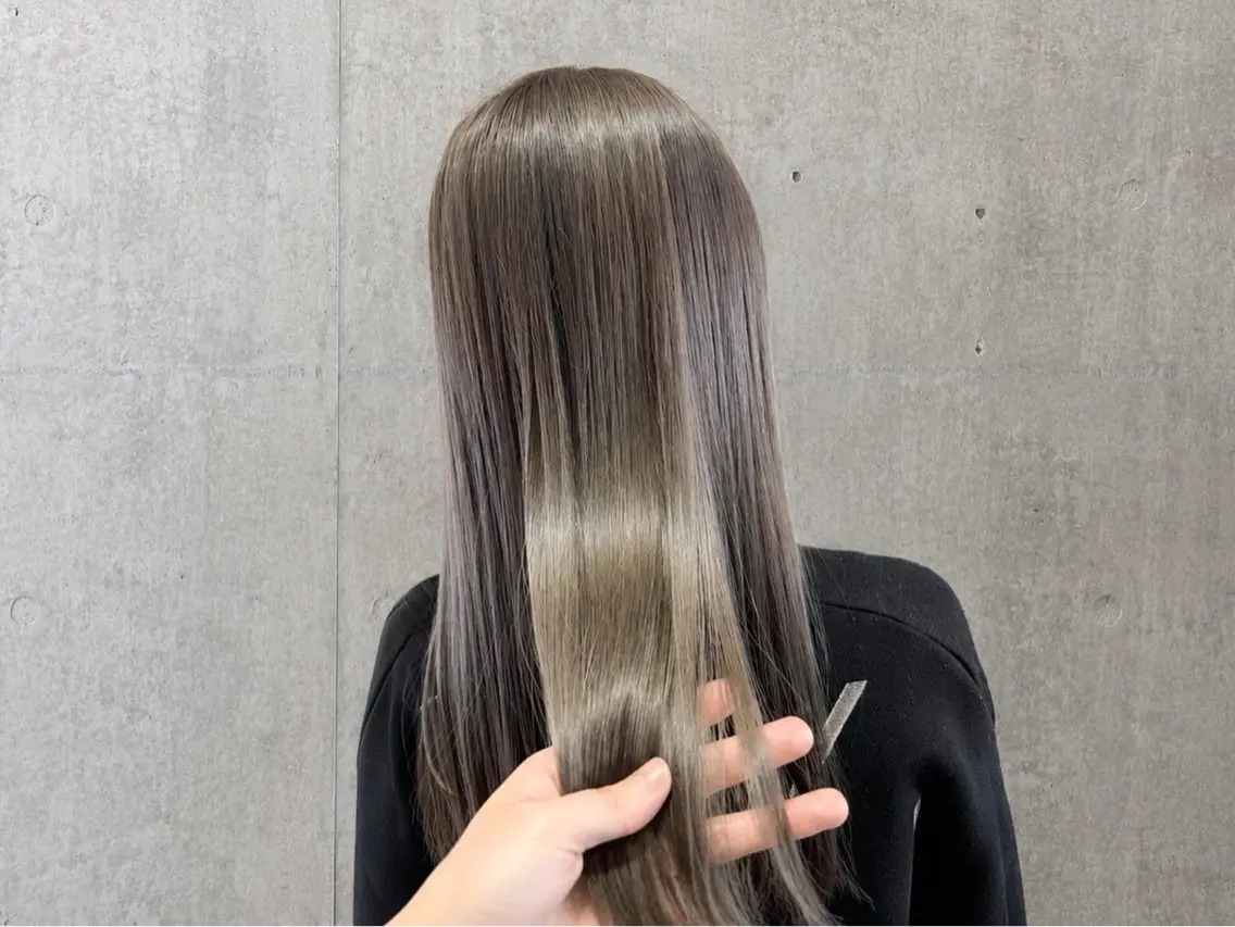 ロング カラー 蓮見友里 PiSTA／portのヘアスタイル