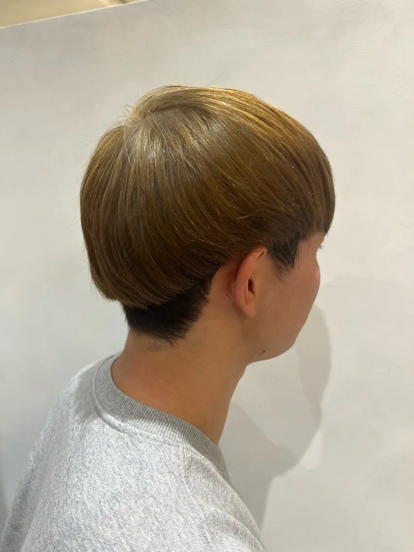 ショート カラー メンズ メンズブリーチ ブリーチ 🟦メンズ特化🟦 たかしま　あさひのヘアスタイル