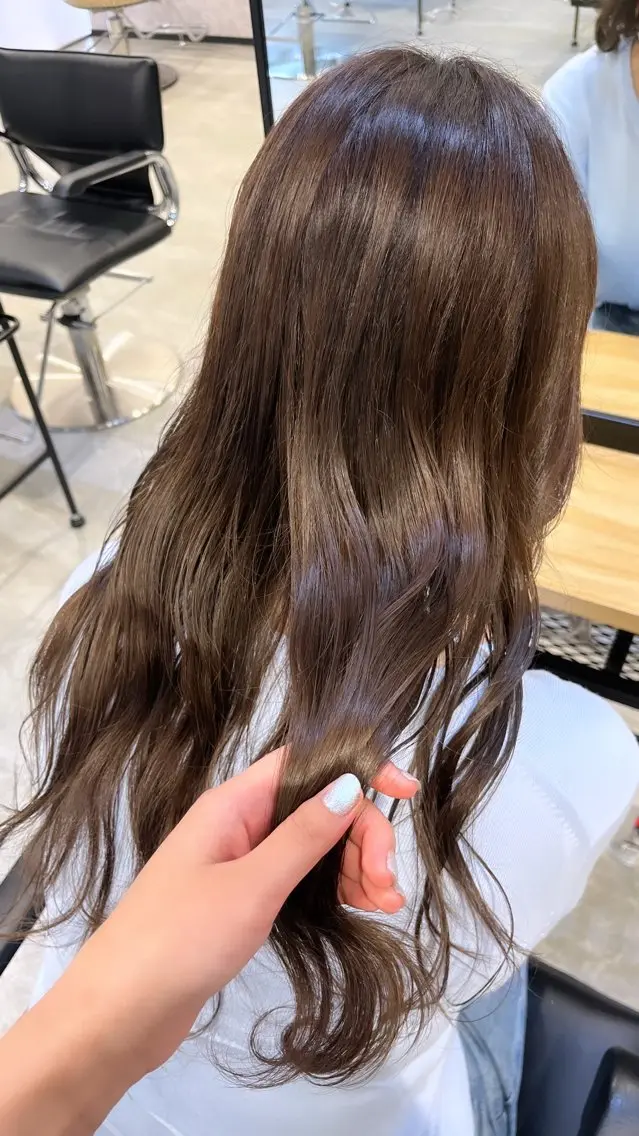 ロング 髪質改善/ワンカラー 🌺堀込由菜🌺のヘアスタイル