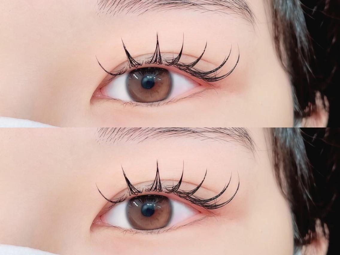 マツエク・マツパ eyelist AYAMEのマツエク・マツパデザイン