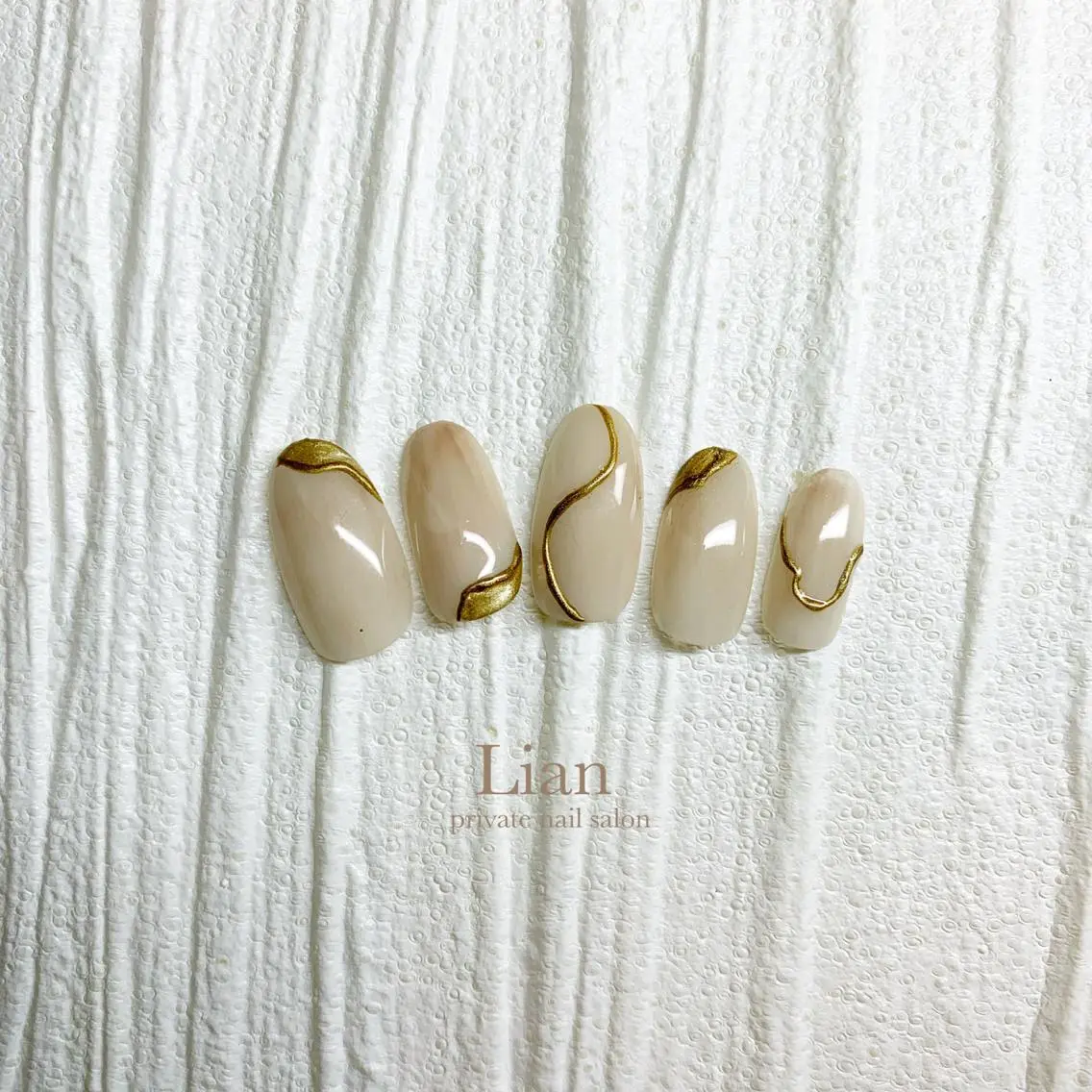 ネイル ニュアンスネイル シンプルネイル nailsalon Lenoaのネイルデザイン