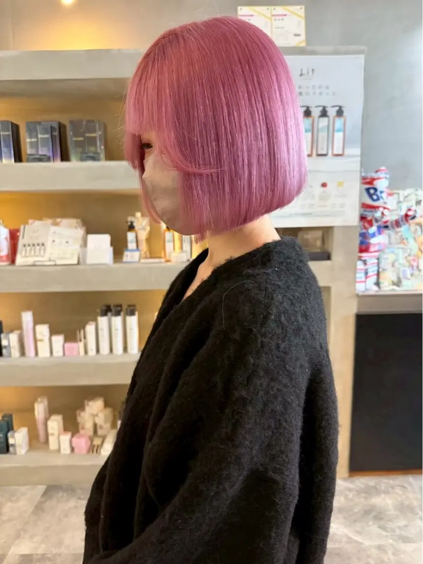 ショート ヘアカラー 🔥透明感&艶感カラ ー🔥蕾人のヘアスタイル