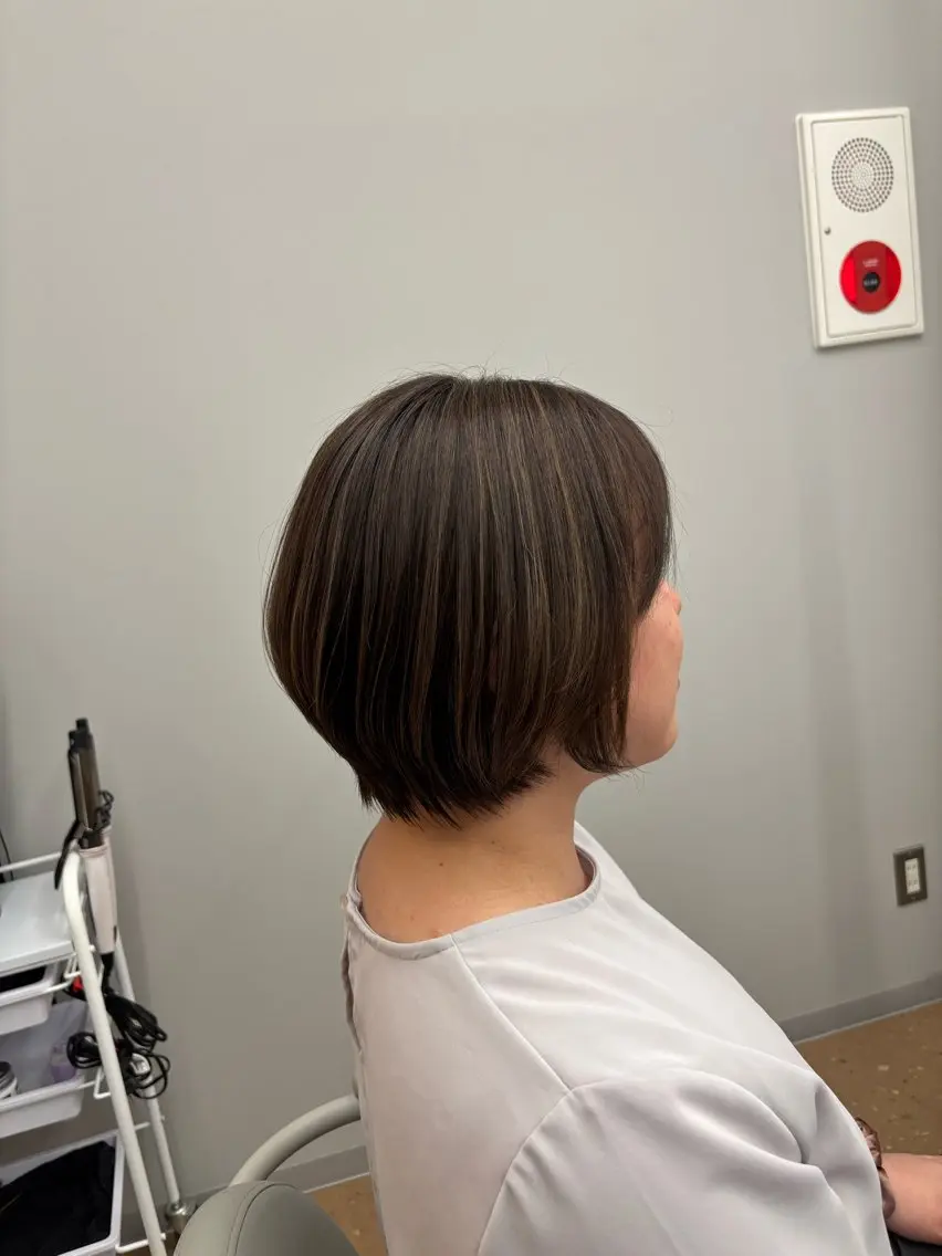 ショート ショートボブ ボブ ショートヘア カット 内藤 美幸のヘアスタイル