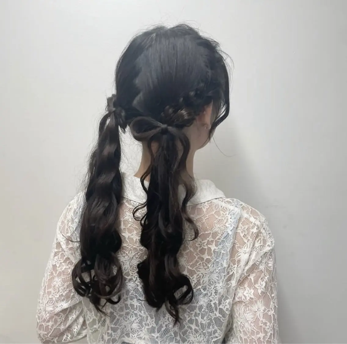 ヘアアレンジ ヘアセット ヘアセット/ 透明感カラー/あやのヘアスタイル